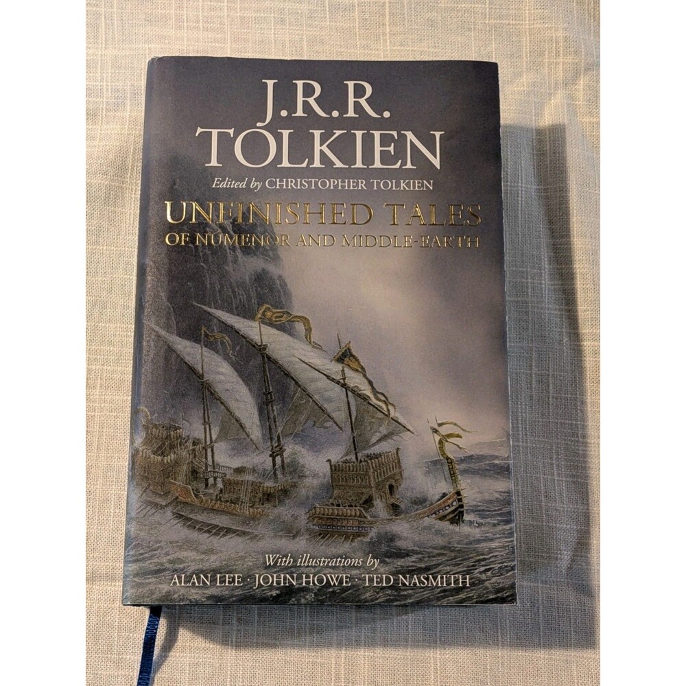 Unfinished Tales Illustrated - Hardcover, by Tolkien J.R.R.; Lee